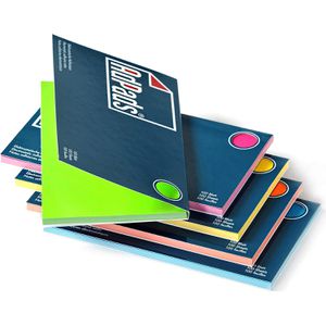 Moderationskarten AdPads Set Bunt, 500 Stück