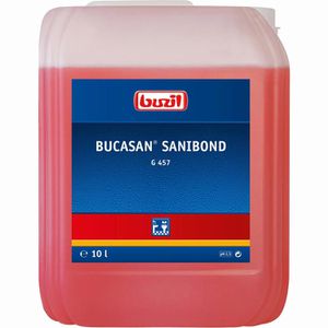 Buzil Badreiniger G 457 Bucasan Sanibond, viskoser Sanitärunterhaltsreiniger, 10 Liter