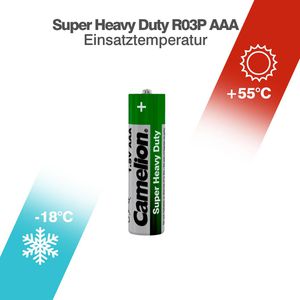 Produktbild für Batterien Camelion Super Heavy Duty, Zink-Kohle
