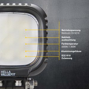 Produktbild für Zusatzscheinwerfer Hella ValueFit S3000, 12 V / 24 V, LED