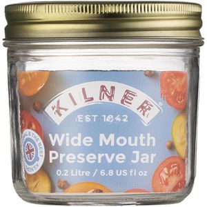 Produktbild für Einmachglas Kilner 0025.066 Weithals-Glas, mit Schraubdeckel