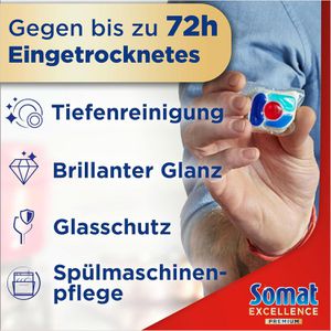 Produktbild für Spülmaschinentabs Somat Excellence Premium 5in1