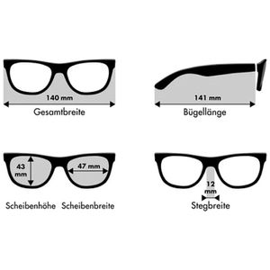 Produktbild für Lesebrille Filtral Rio F4565220, Unisex