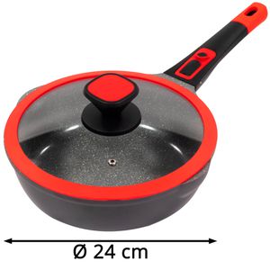 Produktbild für Pfanne KING Click-Grip 10001822, Ø 24cm