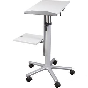 Beamertisch Maul 93330-82, lichtgrau, 30 kg Traglast