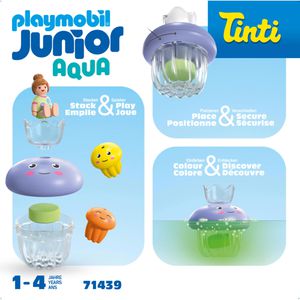 Produktbild für Spielset playmobil JUNIOR &amp; Tinti 71439, ab 1 Jahr