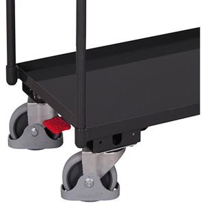Produktbild für Tischwagen VARIOfit sw-500.510/AG, aus Metall