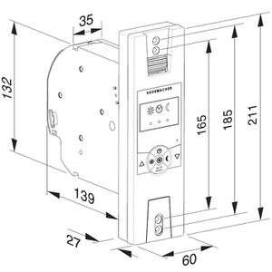 Produktbild für Gurtwickler Rademacher 1300-UW RolloTron Standard