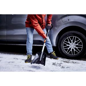Produktbild für Eiskratzer OSRAM SNOWbrush 010, 4in1, schwarz / orange