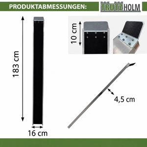 Produktbild für Auffahrrampe Trutzholm 39081, Fahrrad-Rampe, 1 Stück