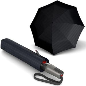 Produktbild für Regenschirm Knirps T.400 XL Duomatic, men's stripe, sturmfest