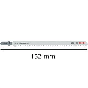 Produktbild für Stichsägeblätter Bosch PRO Hardwood fast T344DF