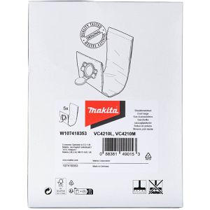Produktbild für Staubsaugerbeutel Makita W107418353