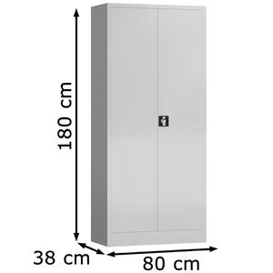 Produktbild für Aktenschrank ClassiX X-530330, aus Metall