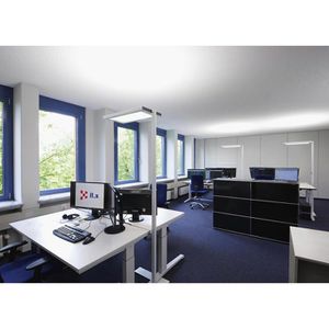 Produktbild für Stehlampe Waldmann Lavigo, LED, weiß, 203,5 cm