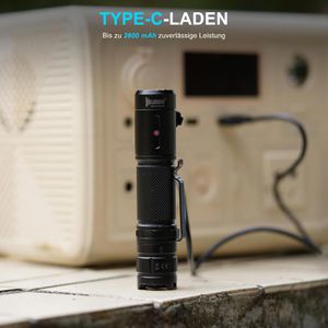 Produktbild für Taschenlampe Wuben C3, LED, aufladbar