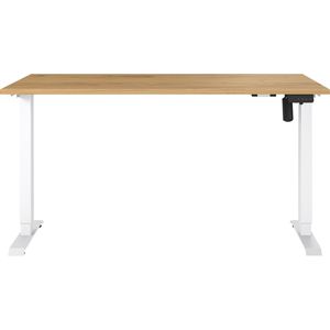 Produktbild für Schreibtisch Germania Profi 3.0, 8023-242, eiche / weiß