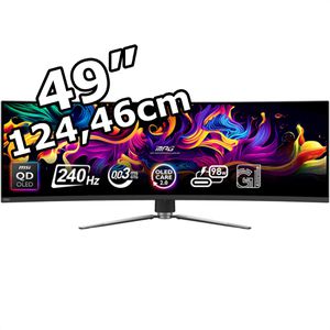 Produktbild für Monitor MSI MPG 491CQPXDE QD-OLED, 49 Zoll