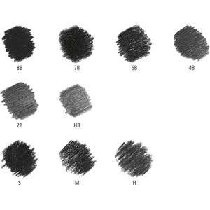 Produktbild für Zeichenset Staedtler Charcoal Set, 61 100C