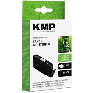 Produktbild für Tinte KMP für Canon CLI-571BK XL