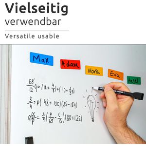 Produktbild für Magnetschilder ECENCE 41030102, 5 Farben