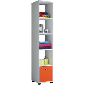Produktbild für Bücherregal VCM Benas-5, 911050, weiß