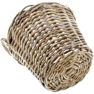 Produktbild für Übertopf Frank-Flechtwaren 107907, graubraun, Ø 40 x 30 cm