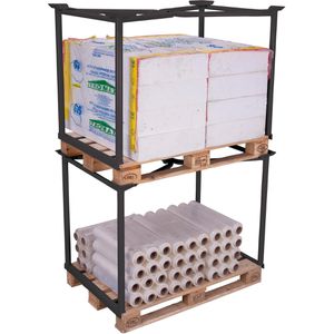Produktbild für Palettenaufsatz VARIOfit Typ 65, pa-080.005, anthrazit, Stahl