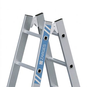 Produktbild für Stehleiter Zarges Coni B, 40274, beidseitig begehbar