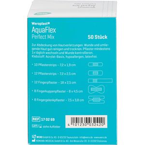 Produktbild für Pflaster Wero AquaFlex Perfect Mix, 50 Strips