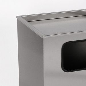Produktbild für Aschenbecher SZ-Metall Classic, 29438, silber, für Outdoor