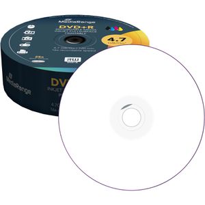 DVD-Rohlinge MediaRange MR408, bedruckbar, DVD+R