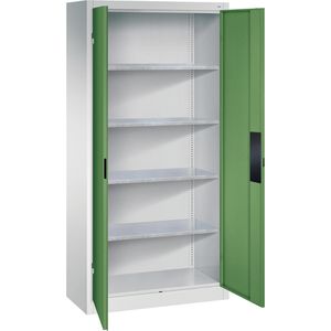 Werkzeugschrank CP-Möbel 8920-052, aus Metall, grau / grün