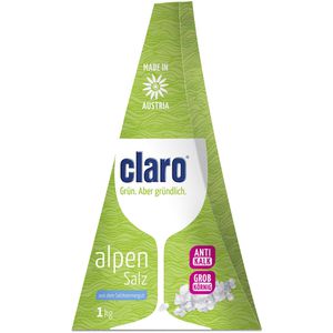Spülmaschinensalz Claro Alpensalz, Bio