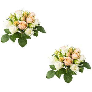 Kunstblume Creativ-green Rosenbouquet