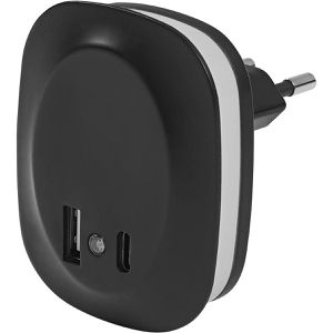 Produktbild für Nachtlicht OSRAM Lunetta, LED, mit USB, für Steckdose
