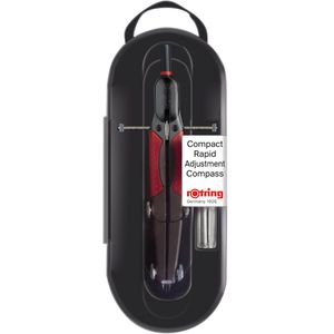 Zirkel Rotring S0676580 COMPACT, 2-teilig