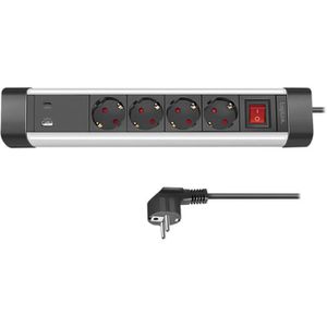 Produktbild für Steckdosenleiste LogiLink LPS278U, mit 1,5m Kabel