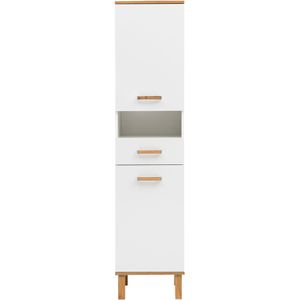 Produktbild für Badschrank Schildmeyer Padua 142179, mit 4 Füßen, weiß