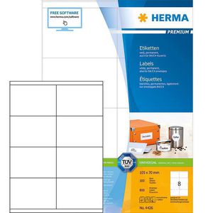 Universaletiketten Herma 4426 Premium, weiß