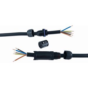 Produktbild für Kabelverbinder Heitronic 45611, IP68 wasserdicht