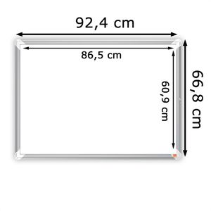 Produktbild für Schaukasten Nobo 1902579 Premium Plus, außen
