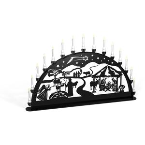 Schwibbogen XXL-Schwibbogen Geburt Jesus Christus, outdoor
