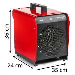 Produktbild für Heizlüfter Trotec TDS 29 E, mit 3 Stufen bis 5000 Watt