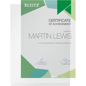 Produktbild für Sichthüllen Leitz 4155-00-00, transparent, A5