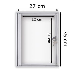 Produktbild für Schaukasten Showdown-Displays Economy XS B1, innen