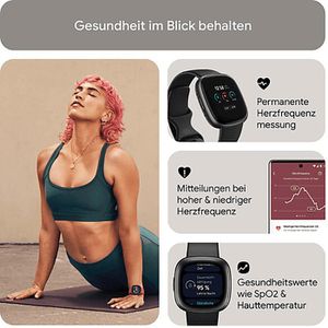 Produktbild für Smartwatch Fitbit Versa 4 GPS