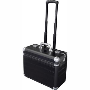 Produktbild für Pilotenkoffer Alumaxx Discovery 45166, schwarz, 35 Liter