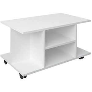Produktbild für Couchtisch VCM Findula 918606, aus Holz, weiß