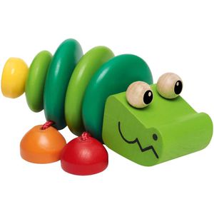 Produktbild für Motorikspielzeug Selecta 61044, Klapper-Kroko